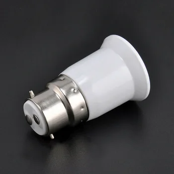 

1x B22 To E27 Lamp Bulb Holder Base Converter Adapter Socket Change Base Light Bulb Base Converter Adapter CN