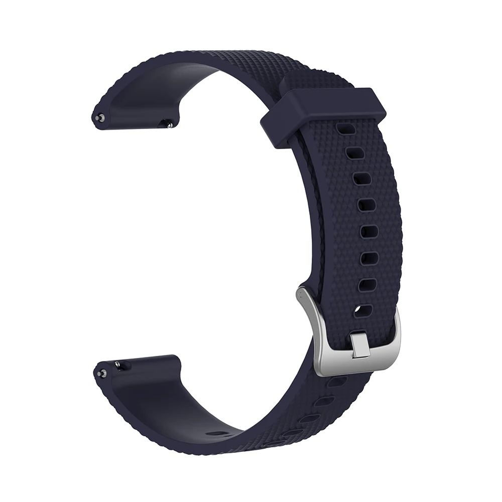 20 мм 22 мм ремешок для samsung gear S3 S2 Active Amazfit GTR BIP huawei Honor Magic GT 2 Смарт-часы ремешок для наручных часов - Цвет: navy blue