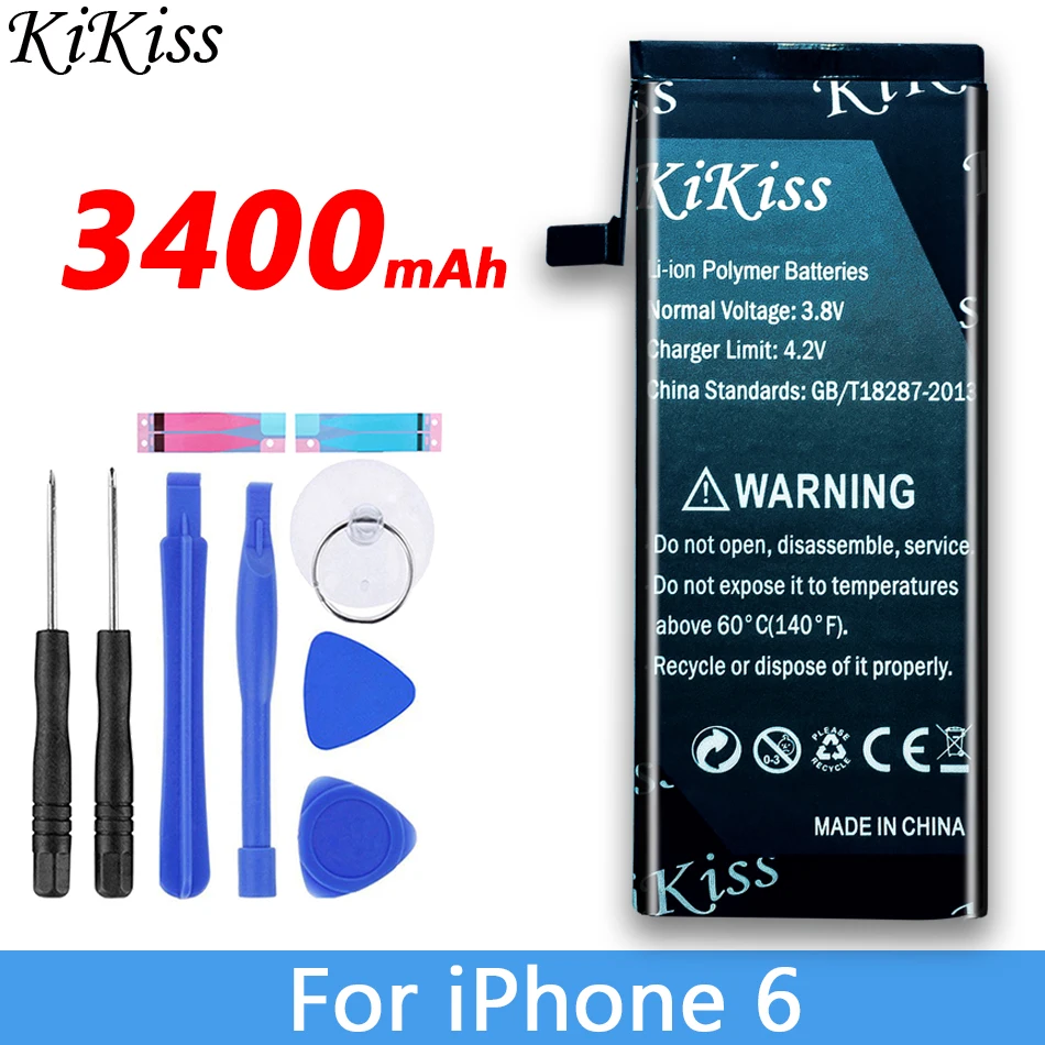 Батарея мобильного телефона для Apple iPhone 6 6S 5 5S 5C 4S литий-полимерная батарея мобильного телефона для iPhone 6 6S 5 5S 5C 4S - Цвет: For iPhone 6