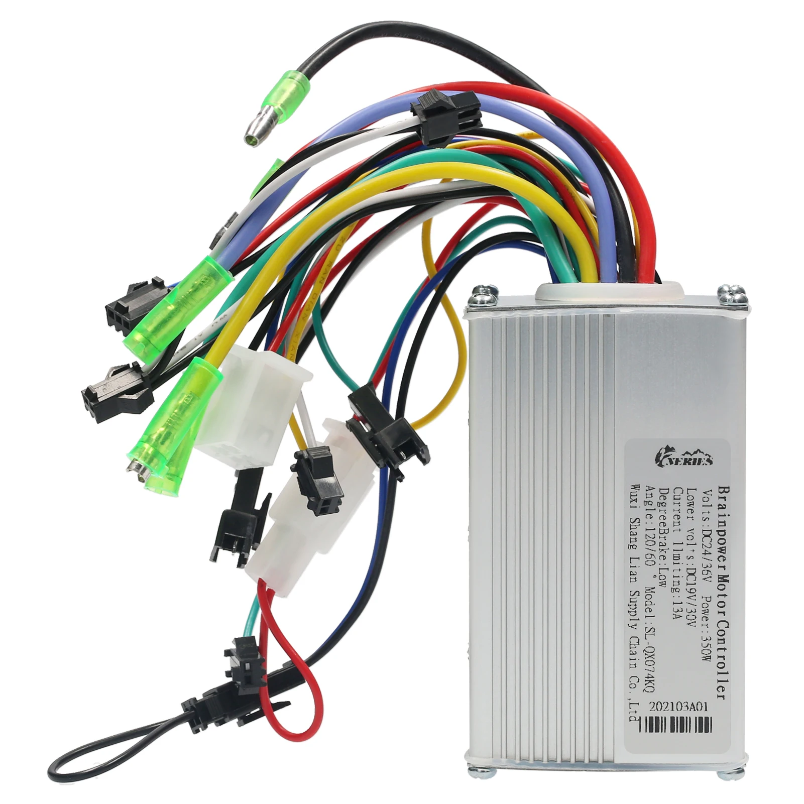 Brushless Motor Controller Aluminium Alloy Electric Bike Controller Box