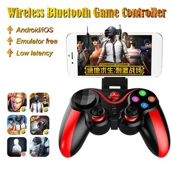 

Wireless Mobile Game Controller Bluetooth Gamepad with D Pad and Thumbsticks for iOS/Android/PC/TV