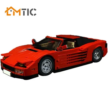 

MOC 909pcs Mini Classic Coupe Car Building Blocks Technic Modern Roadster Vehicle City Models Bricks Kids Toys Xmas BirthdayGift