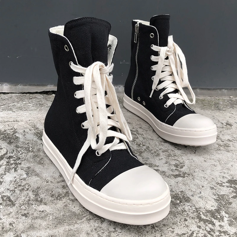 Botas Mujer/Новые дизайнерские женские туфли с перекрестной шнуровкой черные