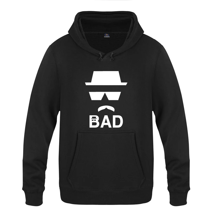 

Breaking Bad Funny Novelty Sweatshirts Men 2018 Mens Hooded Fleece Pullover Hoodies