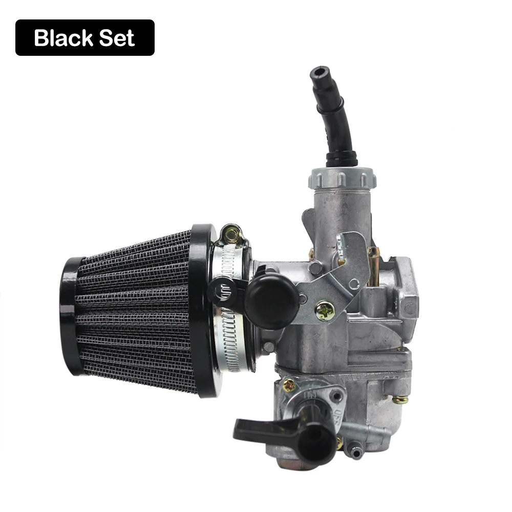 ZSDTRP мотоцикл Keihi WAVE 125 для Honda WAVE125 W125 Карбюратор с воздушным фильтром набор - Цвет: Черный
