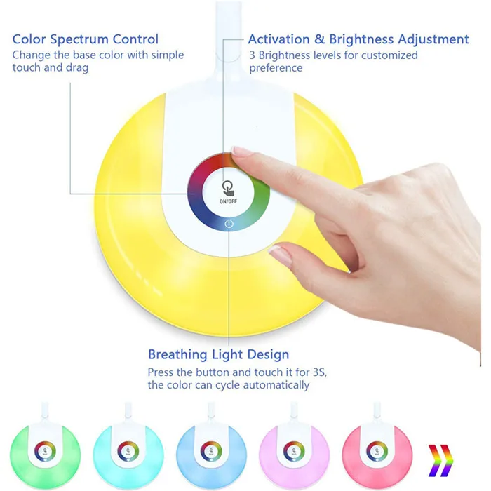 Touch Control LED Desk Lamp 9