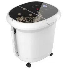 Автоматическая ванна для ног, электрическая массажная нагревательная ванна для ног, бочка для ног, глубокая бочка, домашняя постоянная температура