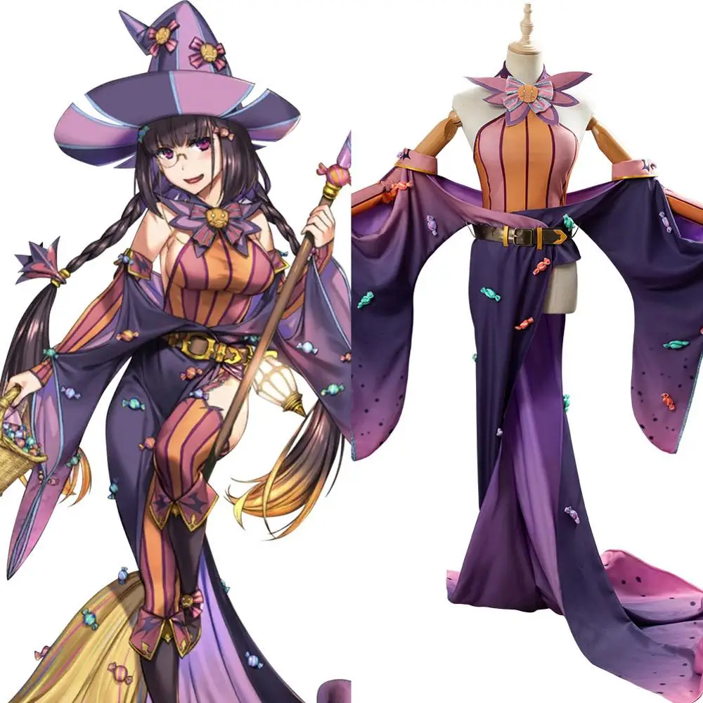 Fate Grand Order ФГО оскабехим косплей костюм головной убор униформы полный комплект для женщин и мужчин Хэллоуин Карнавальный костюм на заказ