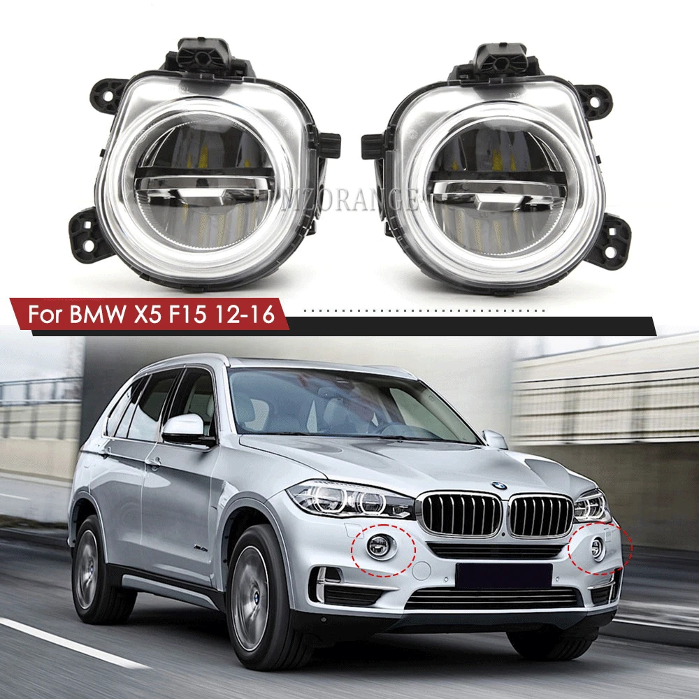 Fog Lights LED Light for BMW X5 F15 F85 M X4 F26 X6 F16 F86 2013 2014 2015 2016 Headlight Front Lamp Foglights |