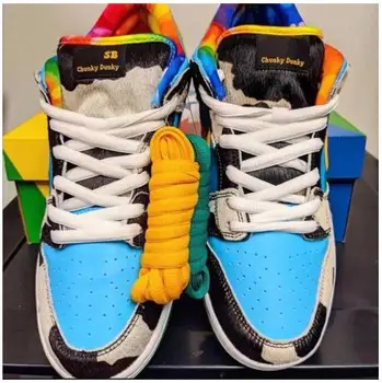 

2020 Newest Authentic Ben & Jerrys x SB Dunks Low Chunky Dunky White Lagoon Pulse-Black-Universit Running Shoes size eur 36-45