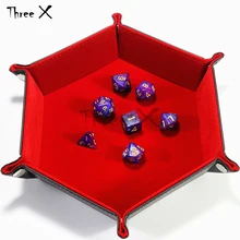 Dicekeperer из искусственной кожи лоток обе стороны доступны мягкий бархат складной Избранное хранения кости ключи коробка для монет настольная игра Dicekeperer из искусственной кожи лоток обе стороны доступны мягкий бархат складной Избранное хранения кости ключи коробка для монет настольная игра