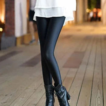 

Black Full Length Leggings Women Casual Fitness Skinny Pants Female Long Leggings Outer Wear Elastic Leggings For Femme