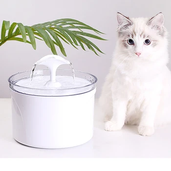 

2.5LAutomatic Pet Cat Water Fountain LED Electric USB Dog Drink Fountain Drinker Feeder Bowl for Cat Drinking Fountain Dispenser