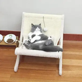 

Cats Chair Hammocks Sisal Cat Climb Tree House Cat Scratch Board Four Seasons Cat Litter Grinding Claws Cat Toys