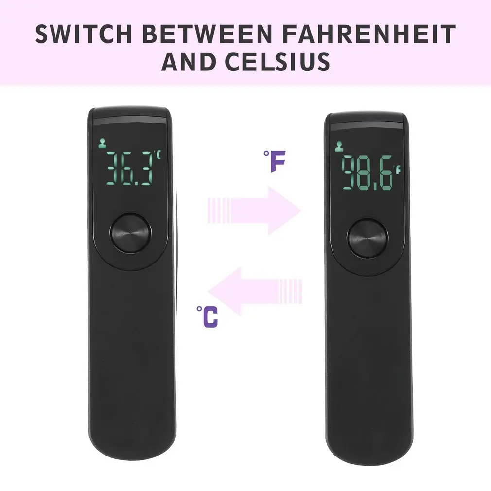 Digital Infrared Phone Termometer Non-Contact Laser Forehead Thermometer For Adult and Baby Home Office Healthcare