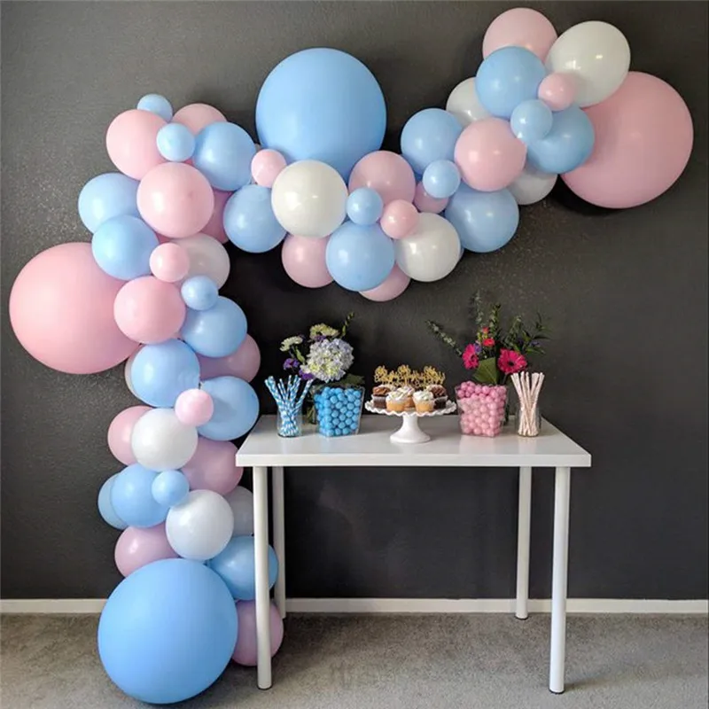 

84pcs Macaron Pastel Pink Balloons Garland Arch Kit Latex Party Balloons for Wedding Graduation Kids Birthday Party Decoration