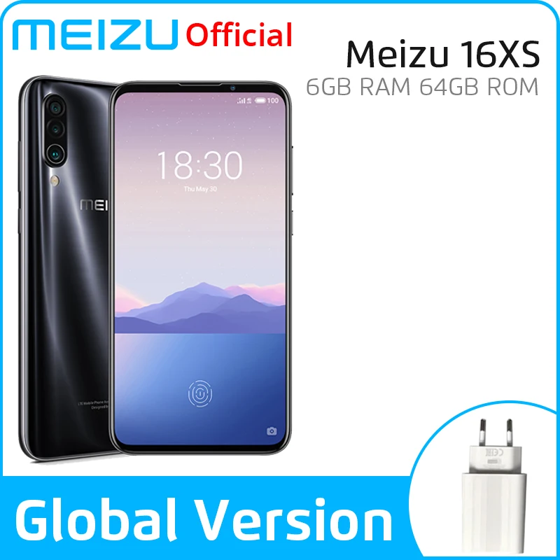 Meizu 16xs s глобальная версия Meizu16xs 6GB 128GB Смартфон Snapdragon 675 48MP Тройная камера Android