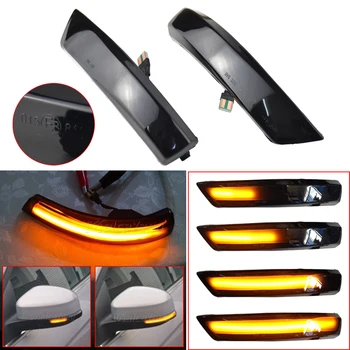 

For Ford Focus Mk2 Mk3 Mondeo Mk4 Dynamic Turn Signal Sequential Blinker Rearview LED Side Mirror Indicator Light