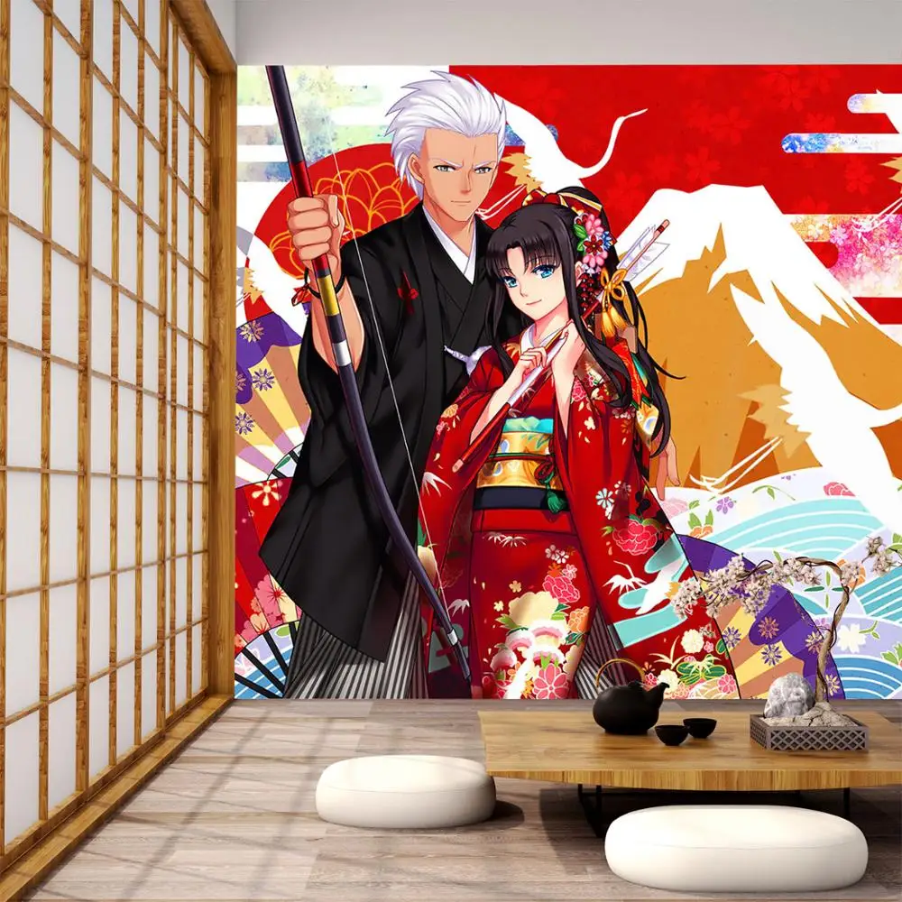 

[Self-Adhesive] 3D Fate Stay Night 94563 Japan Anime Wall Paper mural Wall Print Decal Wall Murals