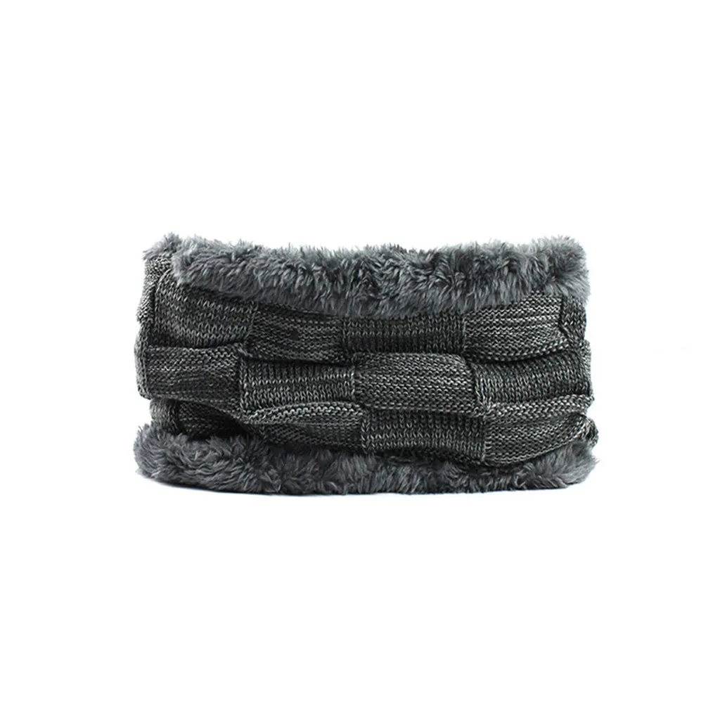 Men's Winter Hat Cap New Fall Winter Fashion warm Wool Felt Warm Winter Cap Men Fashion Casual Solid Color Casquette#3