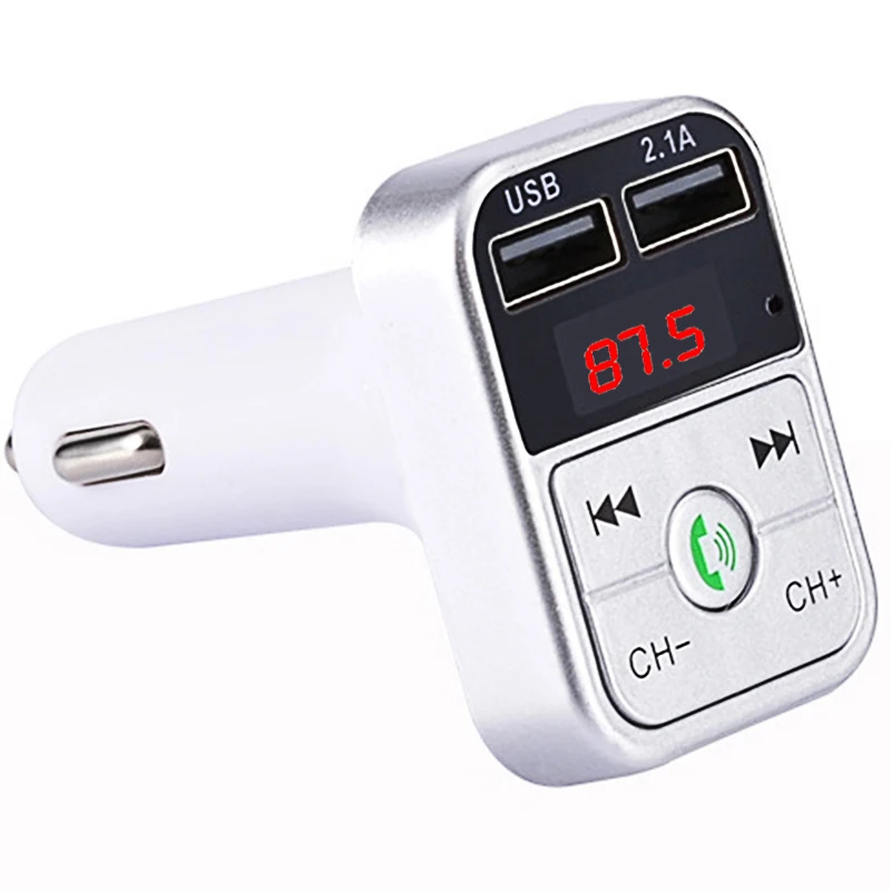 Автомобильный Bluetooth fm-передатчик беспроводной комплект Hands Free MP3 музыкальный плеер Поддержка TF карты 2.1A USB зарядное устройство FM модулятор Автомобильный Стайлинг