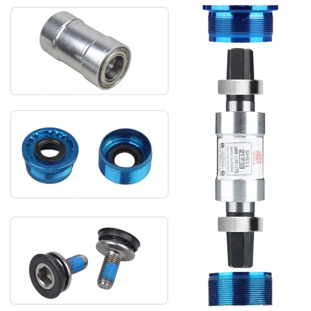 103127.5mm Bike Bottom Bracket Square Taper Sealed Bearings Cartridge