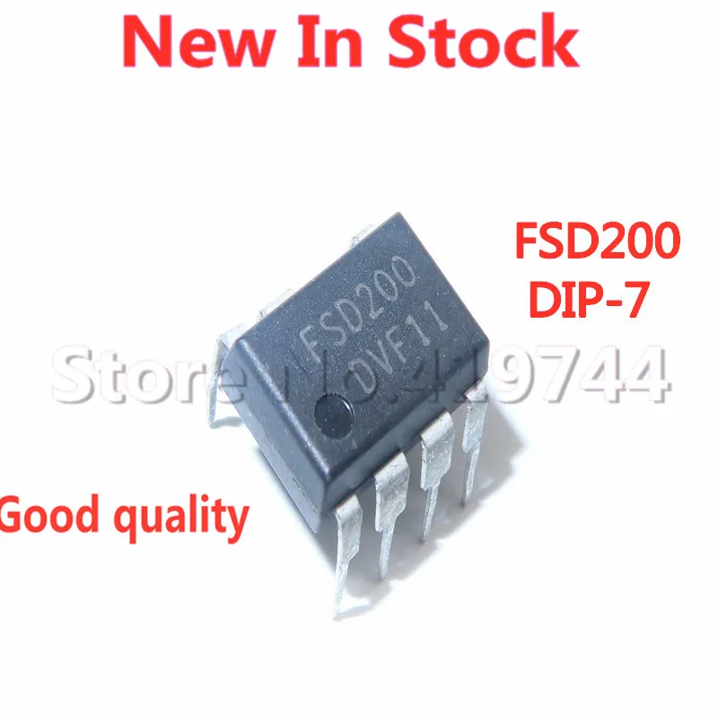 

5PCS/LOT FSD200 DIP-7 Power Control Chip Induction Cooker Accessories In Stock New Original