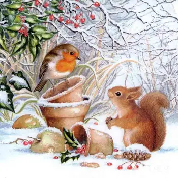 

Full DIY Diamond Painting kit Animals bird Cross Stitch Diamond Embroidery squirrel Patterns rhinestones Mosaic home decor gift
