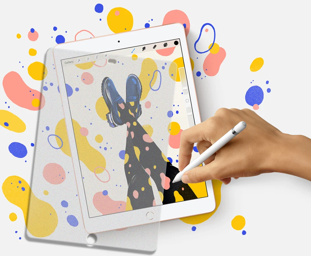 Матовое закаленное Стекло для нового iPad 10,2 дюймов для iPad 2/3/4 5 6 mini Air 3 10,5 iPad Pro 11 Экран протектор 0,33 HD Защита от царапин