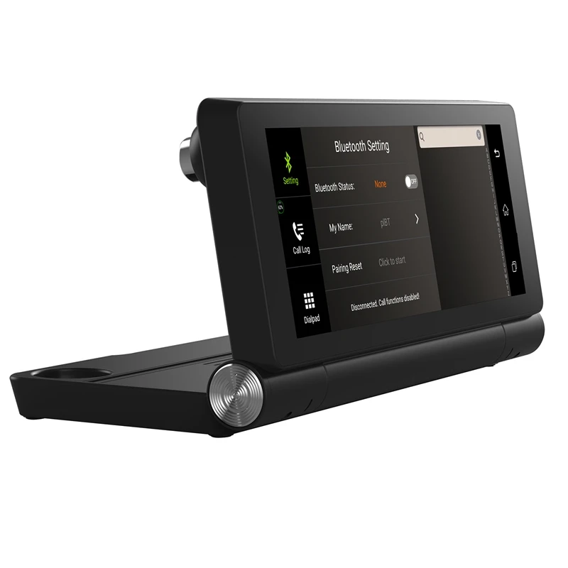 Автомобильный складной навигатор 1080P 683 7 дюймов удобный Android 5,0 Bluetooth Wifi с реверсивным изображением
