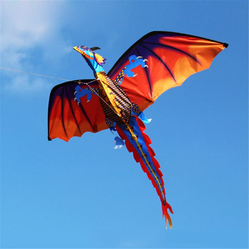 

3D Dinosaur Kite Single Line With Tail Family Outdoor Sports Toy Children Kids Outdoor Fun Sports Dinosaur Kites Toys