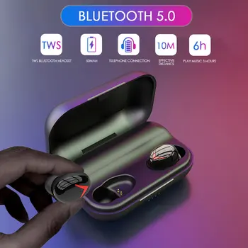 

Wireless bluetooth headset 5.0 A8 waterproof binaural call noise reduction TWS bluetooth headset original solution