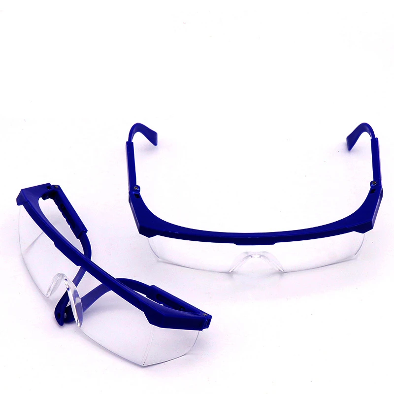 

Protective Safety Glasses Transparent Goggles Work Anti-Fog Antisand Windproof Anti Dust Adjustable Protection Eyewear