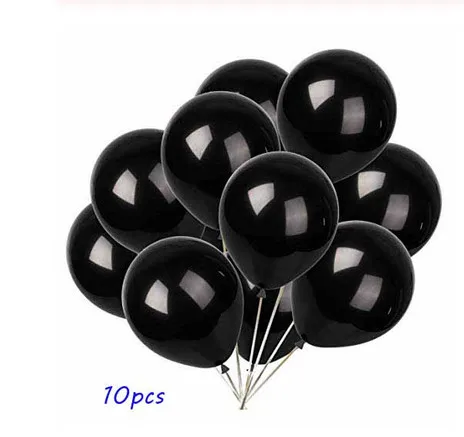 10pcs Большой красный черный Микки Минни фольгированные шары мультфильм день рождения украшения надувной Гелиевый шар Дети Классические игрушки подарок - Цвет: 10pcs
