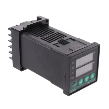 

2018 PID Digital Temperature Controller REX-C100 0 To 400°C K Type Input SSR Output