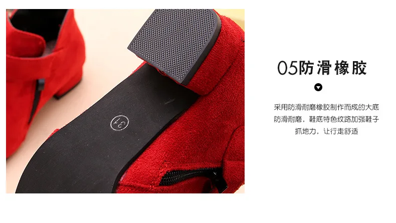 Модная одежда для девочек; кожаная спортивная обувь для детей детские, средней каблуке теплые сапоги короткие мягкая подошва зимняя обувь для принцесс; детские кроссовки
