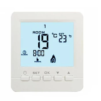 

Wired Smart Programmable Thermostat LCD Display Thermoregulator Controller, 5+2 or 6+1 or 7 Days Modes Sets