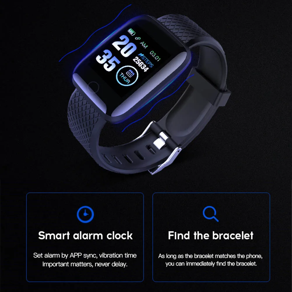 20 шт./компл. D13 Smartwatch Фитнес трекер Smartband активность Bluetooth Водонепроницаемый браслет-измеритель пульса Для мужчин Для женщин