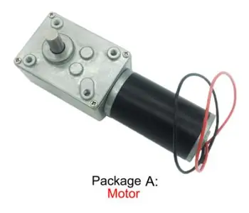 

Wholesale A58SW31ZY 7-470rpm DC 24v Worm Geared Motor 1.6-70kg.cm High Torque D Shaft 12v Motor Rotating Table Door Self-lock