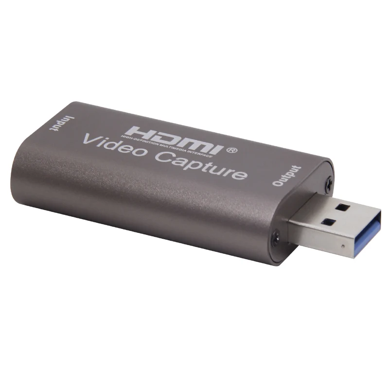 Мини 1080P 60fps совместимому с HDMI К USB видео захвата карточная игра Запись коробка для