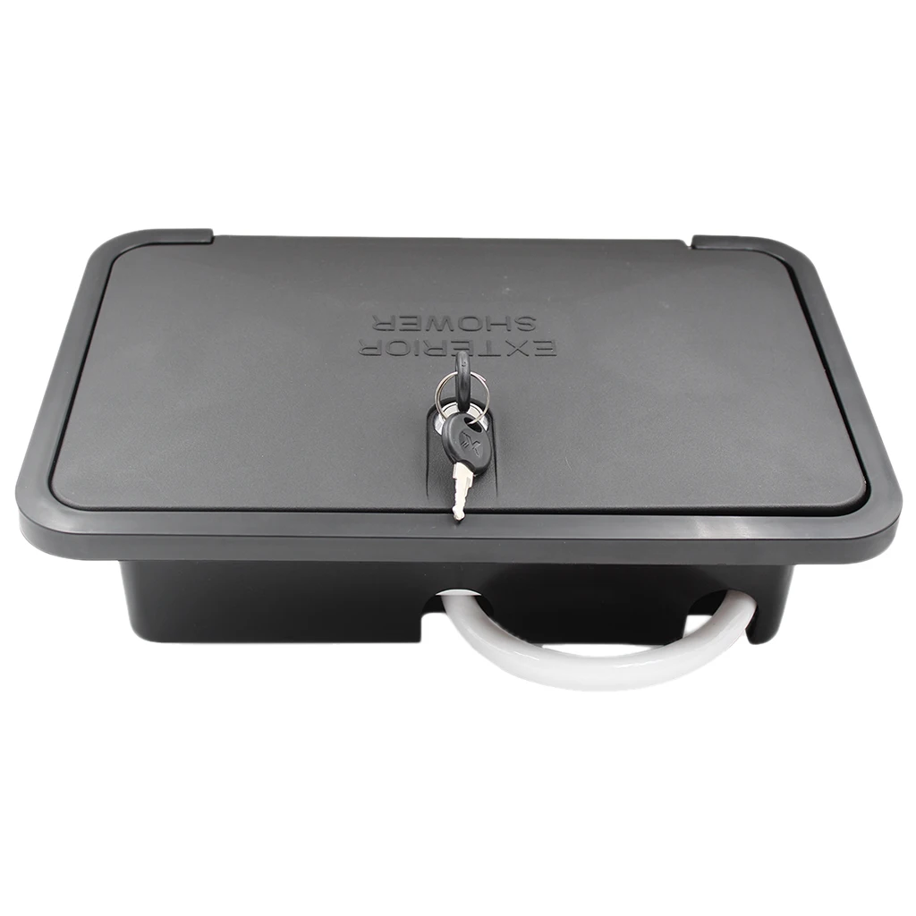 Outdoor Exterior Shower Box Set for RV / Camper / Trailer / Motorhome
