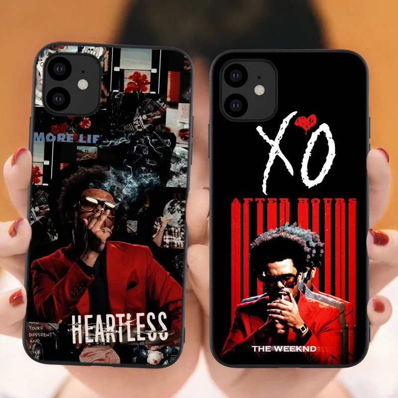 

The Weeknd After Hours design Silicone phone case For iPhones SE 2020 11 XO Soft Cover For iPhones 11 Pro 6s 7 8 Plus XR XS Max
