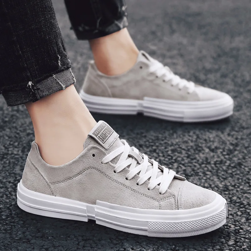 

2019 New Style Spring Shoes Men's Korean-style Trend Versatile Student Network Red Extra High Men Casual Shoe Men's Trendy Shoes