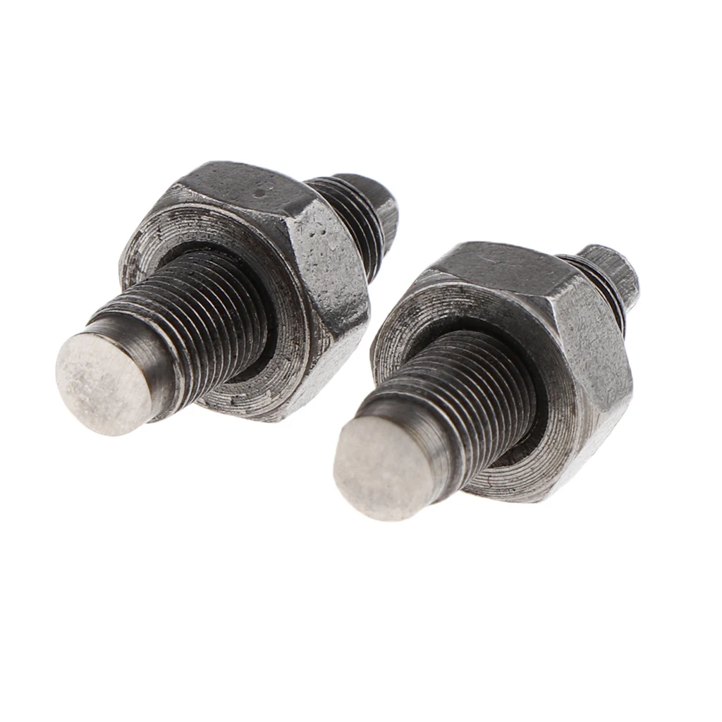 2x ATV Engine Valve Adjusting Screw Set for 50-125cc ATV QUAD Aluminum Alloy