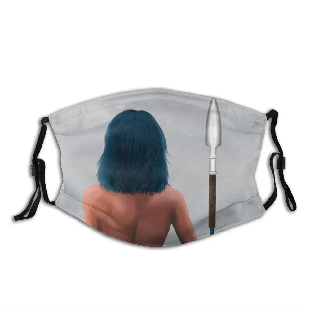 

Mermaid Warrior Funny Cool Cloth Mask Mermaid Mermaids Mermaidlife Mermaidtail Willowwhips Ocean Ariel Siren Beach