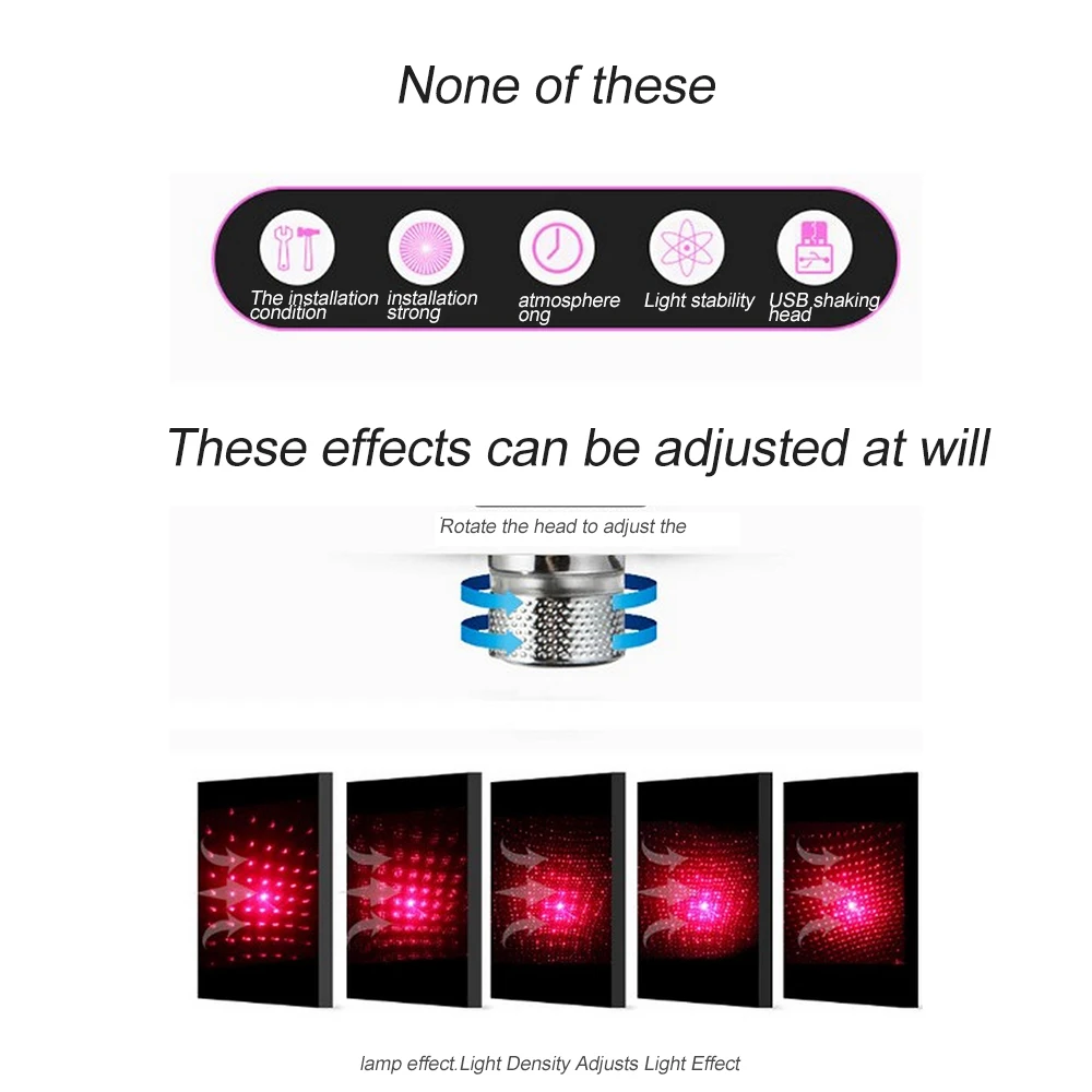 Автомобильный светильник s Led Mini Usb звездный подвесной светильник декоративная проекционная лампа банджи атмосферная лампа для домашнего интерьера автомобиля декоративная