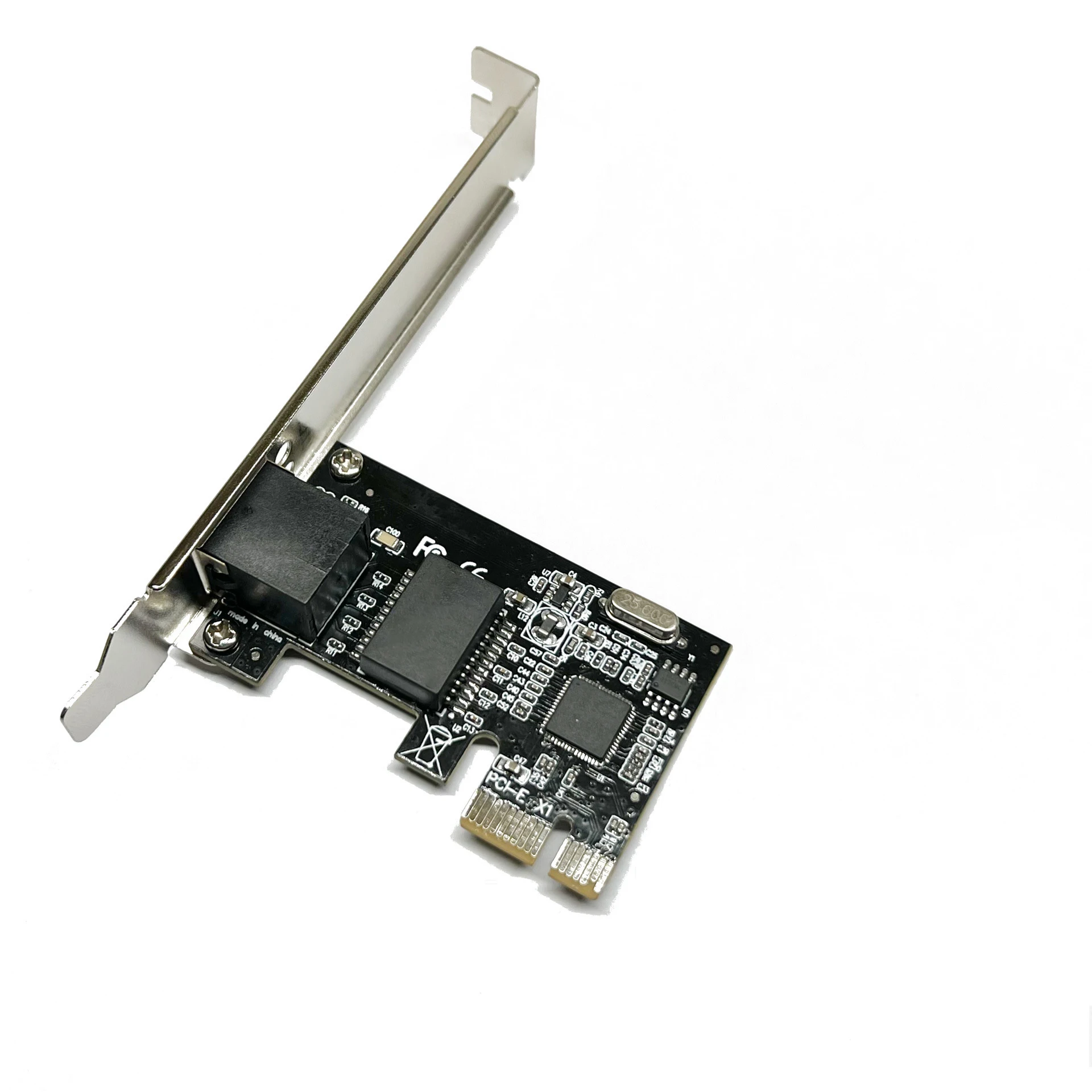 wifi card Gigabit Ethernet PCI Express PCI-E network card 10/100/1000Mbps LAN Adapter RJ45 connection port Driver-free for Desktop PC bluetooth card