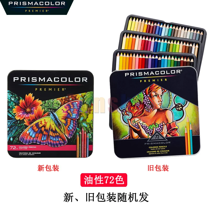 RENSLAT Juego de 100 lápices de colores profesionales para dibujar arte de  colores, suministros de caja de regalo (color A: A)