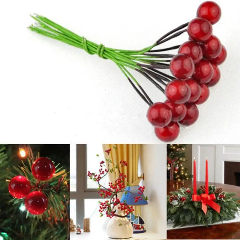 Декоративные искусственные фрукты декоративные сухие цветы Рождественское