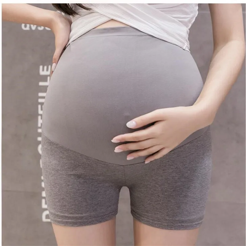 Шорты-бермуды Pregnance летние тонкие хлопковые шорты с высокой талией и поддержкой